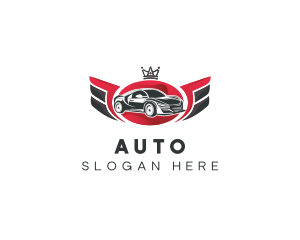 Racing - Supercar Wings Racing logo design