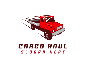 Truck Fast Delivery logo design