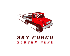 Truck Fast Delivery logo design