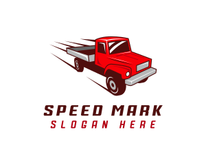 Truck Fast Delivery logo design