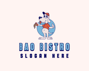 Pizza Dog Bistro logo design