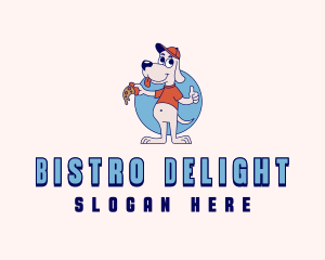 Pizza Dog Bistro logo design