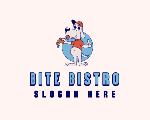 Pizza Dog Bistro logo design