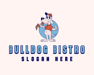 Pizza Dog Bistro logo design