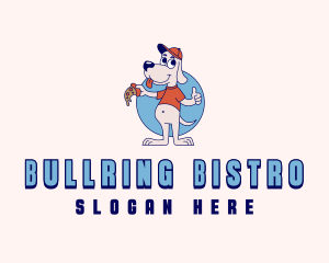 Pizza Dog Bistro logo design