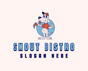 Pizza Dog Bistro logo design