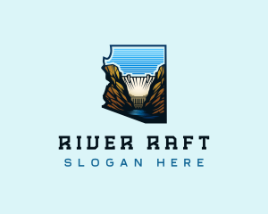 Lake Water Dam  logo design