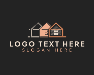 Residencial Home Builder logo design