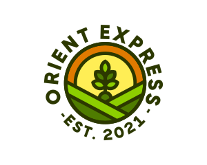 Sprout Gardening Badge logo design