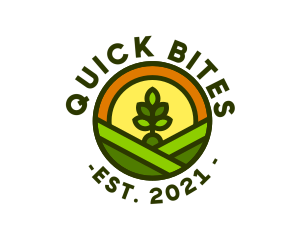 Sprout Gardening Badge logo design