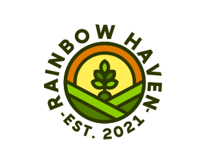 Sprout Gardening Badge logo design