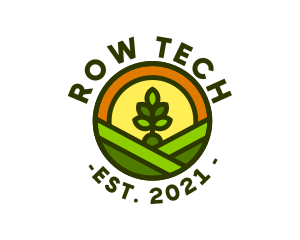 Sprout Gardening Badge logo design