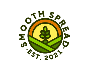 Sprout Gardening Badge logo design