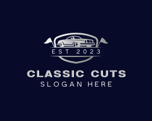 Classic Car Transport logo design