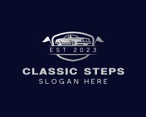 Classic Car Transport logo design