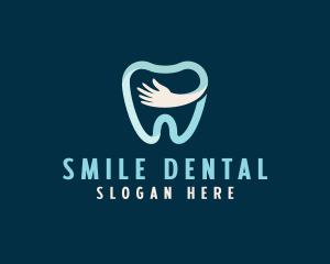 Dental Orthodontist Hand logo design