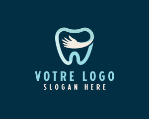 Dentistry - Dental Orthodontist Hand logo design