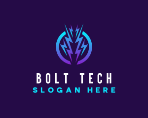 Bolt - Lightning Thunder Bolt logo design