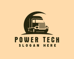 Truckload - Forwarding Truck Vehicle logo design