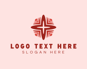 App - Spliced Cross Business logo design