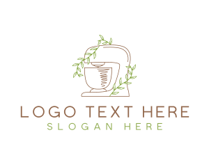 Stand Mixer - Baking Mixer Kitchen logo design