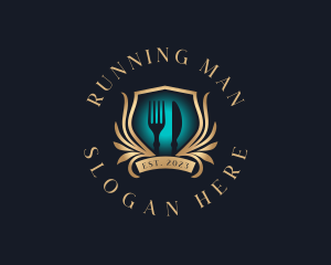Meal - Fork Knife Cutlery logo design
