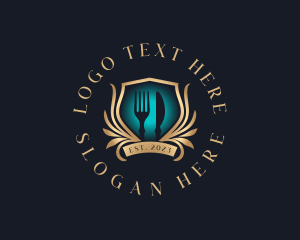 Gastropub - Fork Knife Cutlery logo design