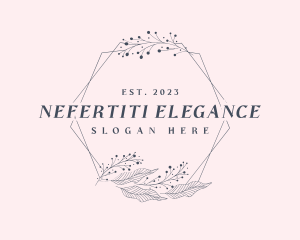 Elegant Floral Frame logo design