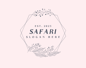 Makeup - Elegant Floral Frame logo design