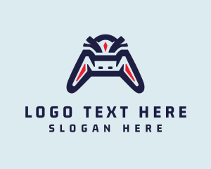 Abstract Game Controller  Logo