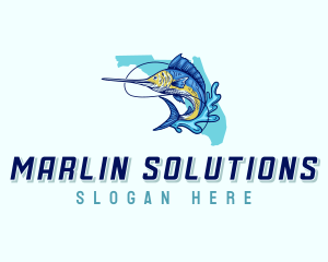 Florida Marine Fish logo design