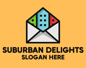 Suburban - Urban Postal Service logo design