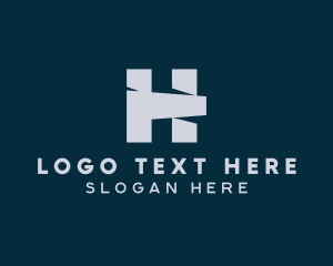 Trading - Startup Business Letter H logo design