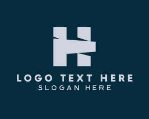 Letter MK - Startup Business Letter H logo design