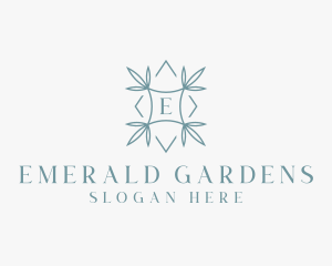 Leaf Floral Garden logo design