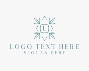 Leaf Floral Garden Logo