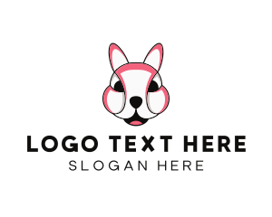 Stroke - Wildlife Rabbit Animal logo design