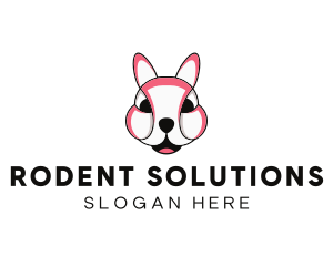 Rodent - Wildlife Rabbit Animal logo design