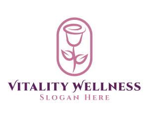 Beauty Rose Wellness logo design