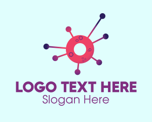 Sick - Modern Virus Disease logo design