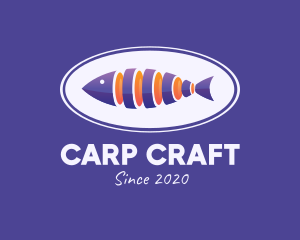 Carp - Fresh Cut Tuna logo design