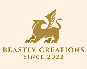 Creature - Mythical Griffin Creature logo design