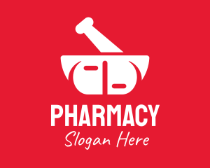 White Medical Pharmacy logo design