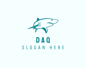Hammerhead - Ocean Shark Wildlife logo design