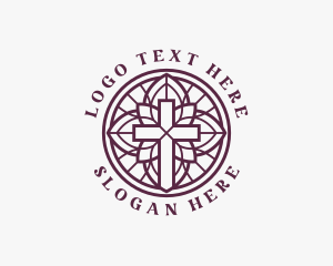 Holy - Christian Ministry Cross logo design