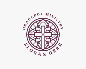 Ministry - Christian Ministry Cross logo design