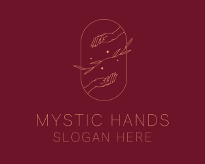 Elegant Beauty Hands logo design