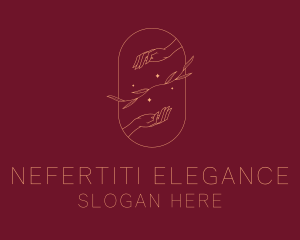 Elegant Beauty Hands logo design