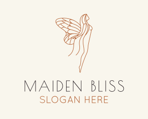 Maiden - Maiden Spirit Wings logo design