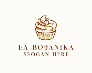 Bake - Cupcake Bakery Dessert logo design